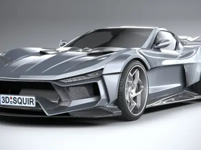 Valarra Corvette 2022 3D model