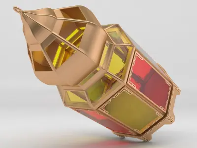 Ramadan Lantern 3D model