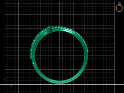 Women Ring 3DM Womens Ring 3d models 3D print model 3D print model 72