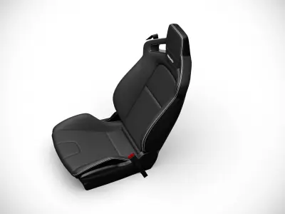 Racing Seat v5 3D model