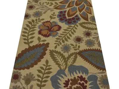 Rug Set 1020 3D model