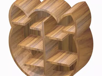 Innovative Kids Organizer Stand 3D print model