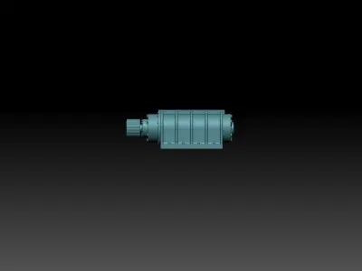 1-24 and 1-12 Blower and spacer plate 3D print model