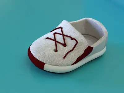 Exercise Shoes Free 3D print model