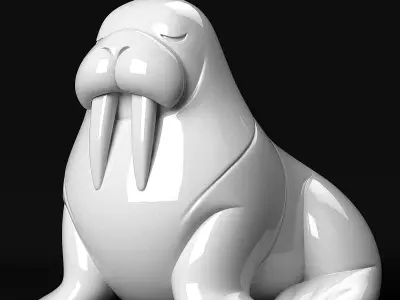 Walrus 3D print model
