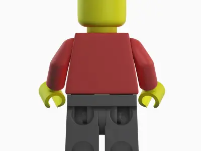 Lego Minifig 3D model