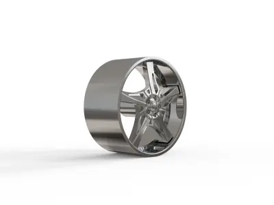 RUCCI FORGED stick CONCAVE WHEEL 3D print model