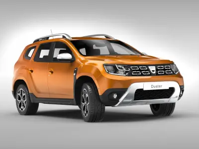 Dacia Duster 2018 3D model