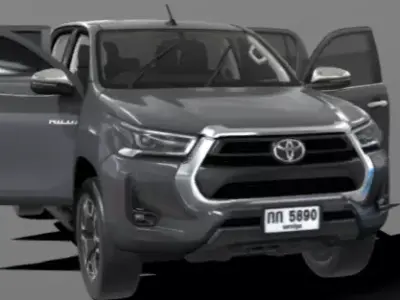 hilux 2021 3D model