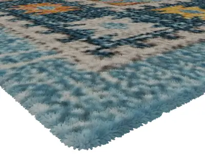 Rug Set 205 3D model