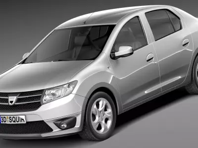 Dacia Logan 2013 3D model