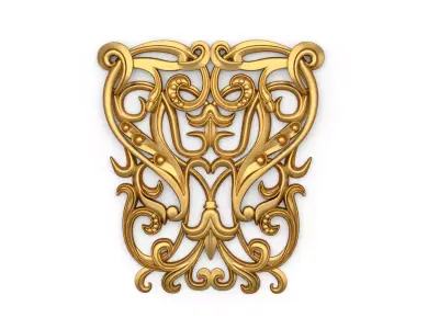 carved classic decorative ornament cnc 3d printing stl 28 3D print model