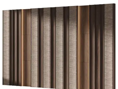 Decorative V65 Wall Panels 3D model