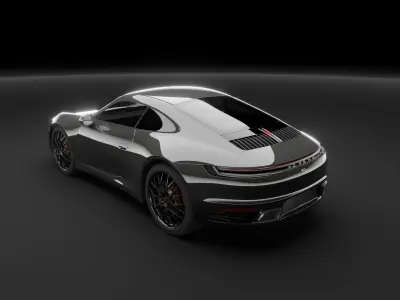 Porsche 911 carrera 3D model