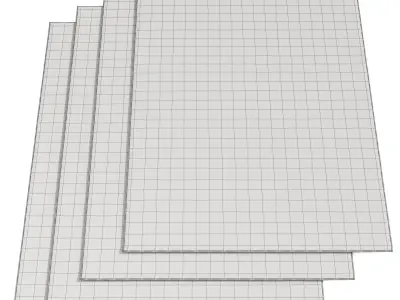 Solar rug 3D model