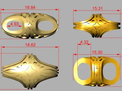 creative Chain 3D print model