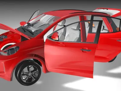 Car Intirior 3D model