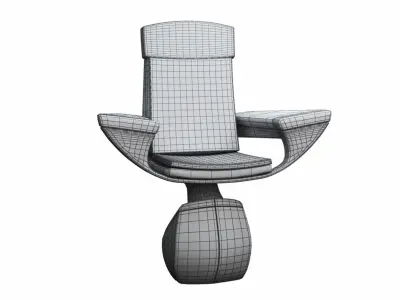 chair futuristic Free 3D model