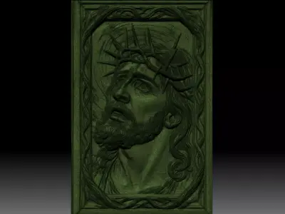 jesus frame cnc  3D print model