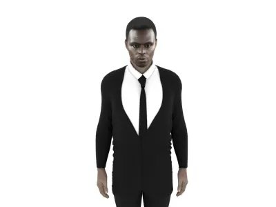Edouard Mendy Low-poly 3D model