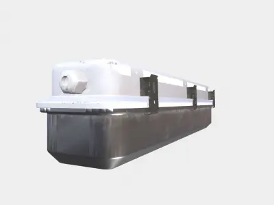 Ceiling Light Low-poly 3D model