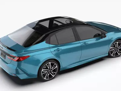 Toyota Camry Hybrid 2025 3D model