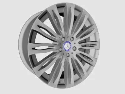 Maybach s-class w222 3D model