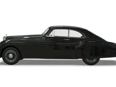 Bentley R-Type Continental 1952  Low-poly 3D model