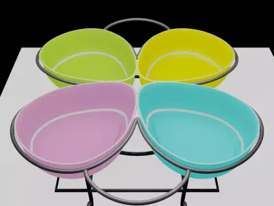Bowl stand Free 3D model
