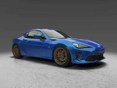 TOYOTA 86 3D model by alkistduem