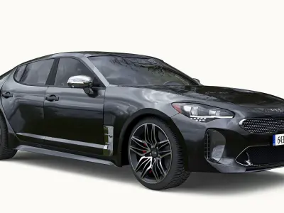 Kia Stinger 2021 3D model