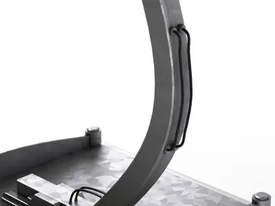 Cableway Car 2 3D model