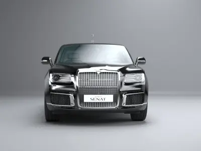 Aurus Senat Limousine 3D model