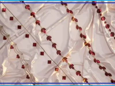 Gem Chain Material Texture