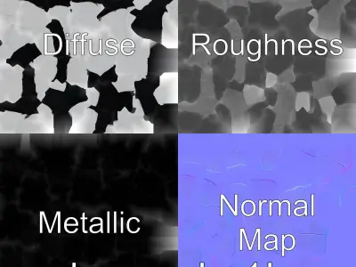 Textured Handball with Enhanced Grip Low-poly 3D model