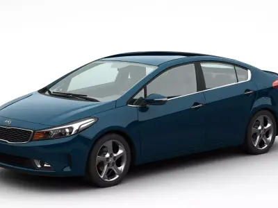 Kia Cerato 2016-2017 3D model