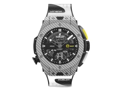 Hublot Big Bang Unico 45mm Golf Silver Luxury Watch 3D model