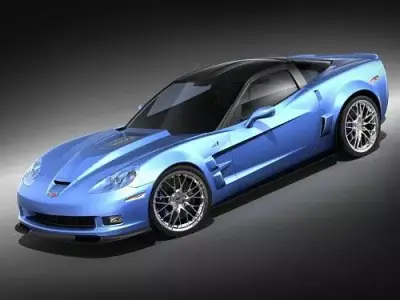 Chevrolet Corvette ZR1 CG 2008 3D model