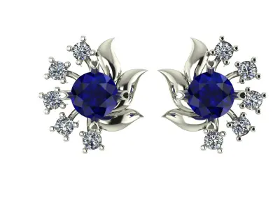 Earrings Luxury 3D print model