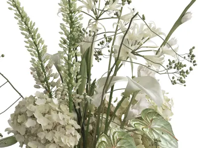 Flower In Vase 77 3D model