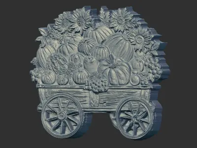vegetables 3dmodel cnc 3D print model