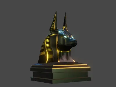 Anubis 3D model