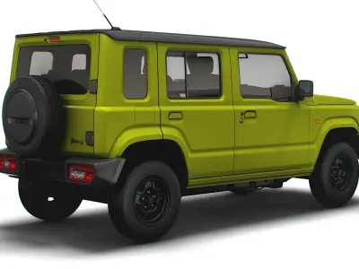 Maruti Suzuki Jimny 5doors 2023 3D model