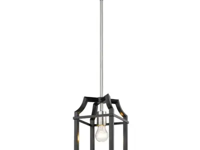 Debby 1 - Light Single Geometric Pendant - 3 Colour 3D model