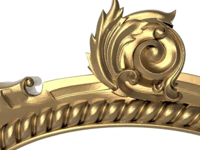  decorative pattern ready for 3D printing 3D model 360