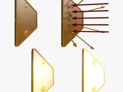 Road Delineator 3D model