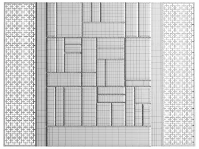 Panel 3D model