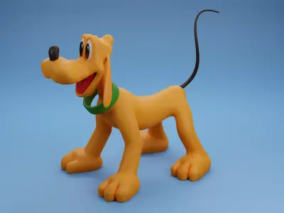 Pluto 3D model