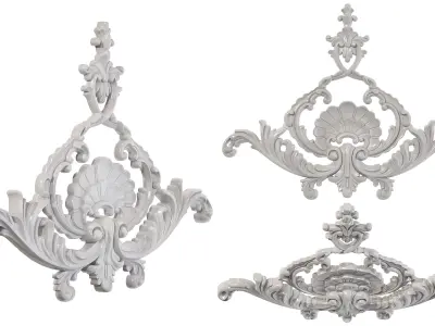 Classic carved 188 3D model