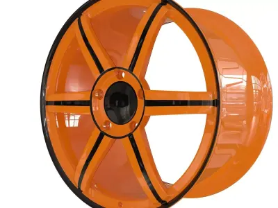 LLanta Deportiva 3D Max 3D model